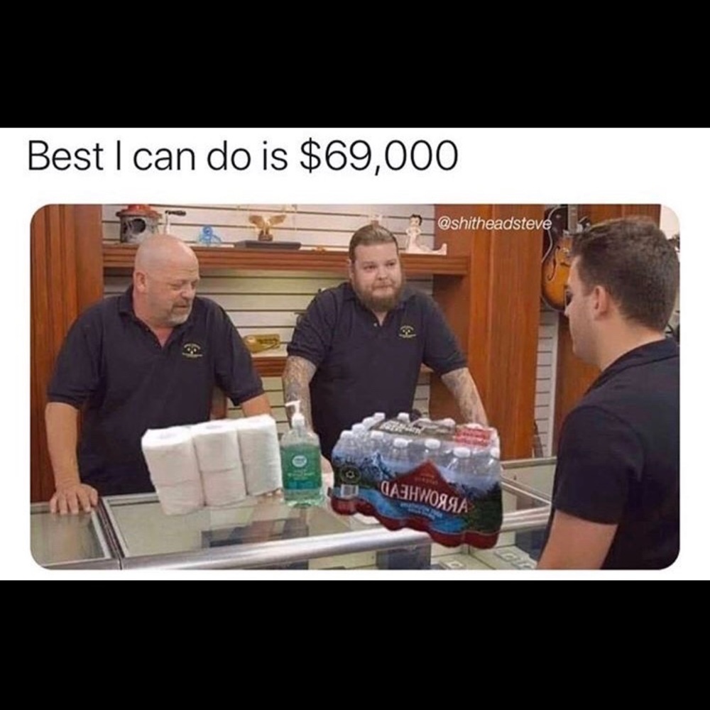 Not any of this stuff